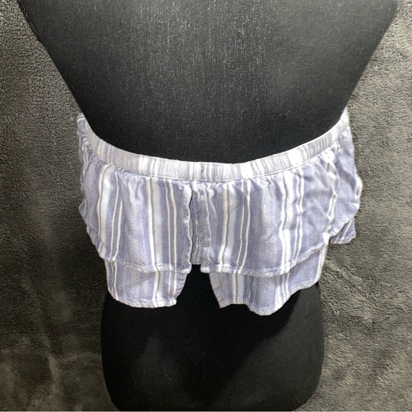 HOLLISTER RUFFLE TUBE TOP - Picture 2 of 4